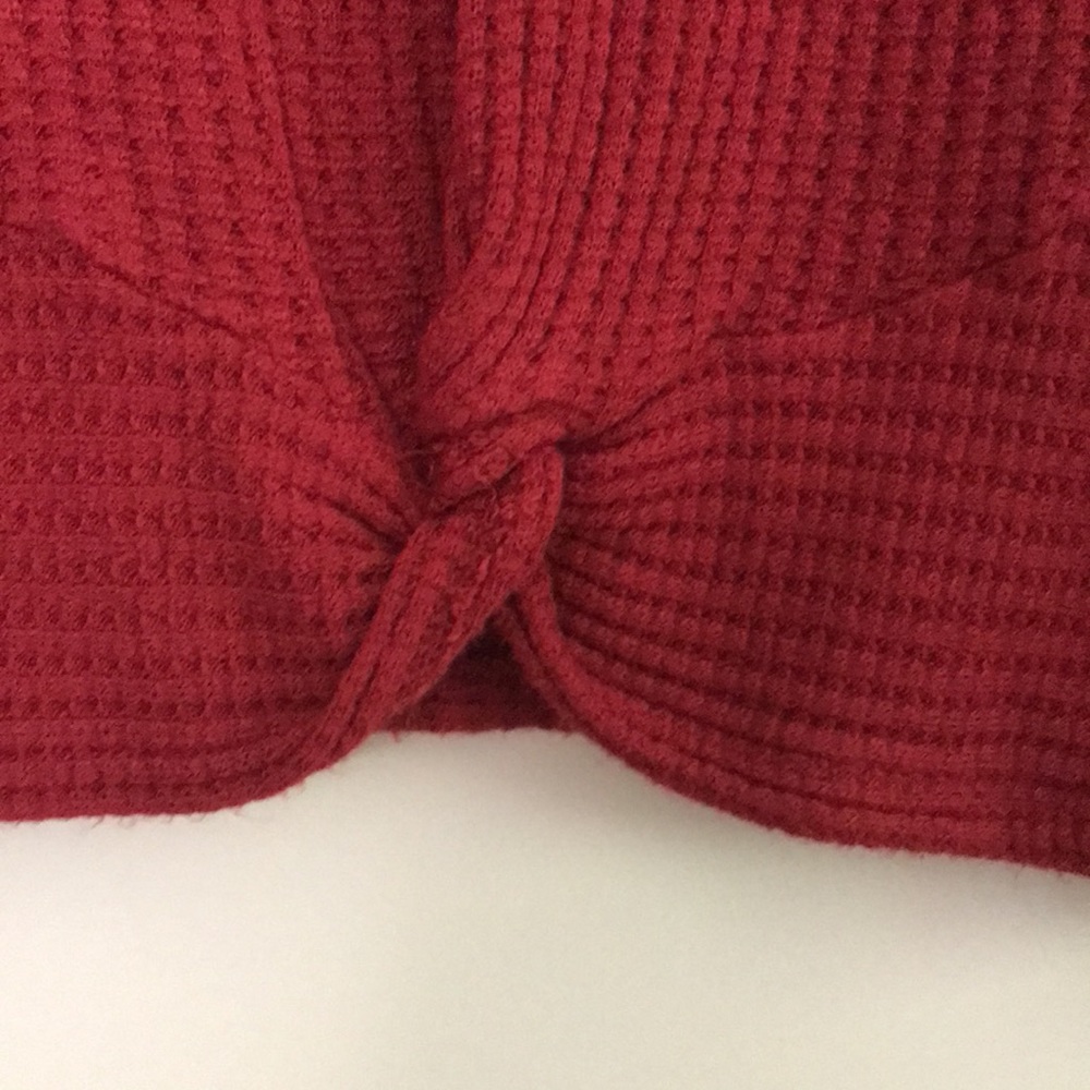 Red crop top - Picture 4 of 6